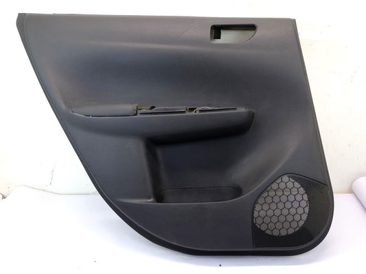 2008 Subaru WRX Driver Rear Door Interior Panel Card LH Left Side OEM 08-2014