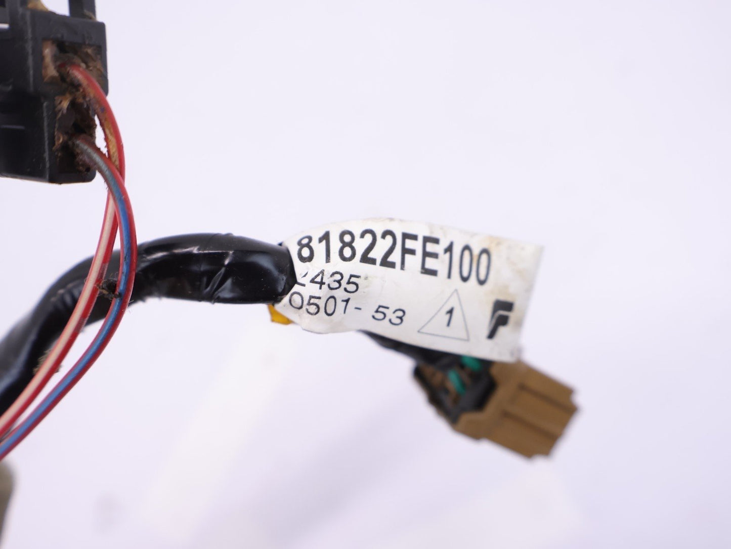 2005-2007 Subaru Impreza WRX Rear Door Wiring Harness Driver LH Left 81822FE100