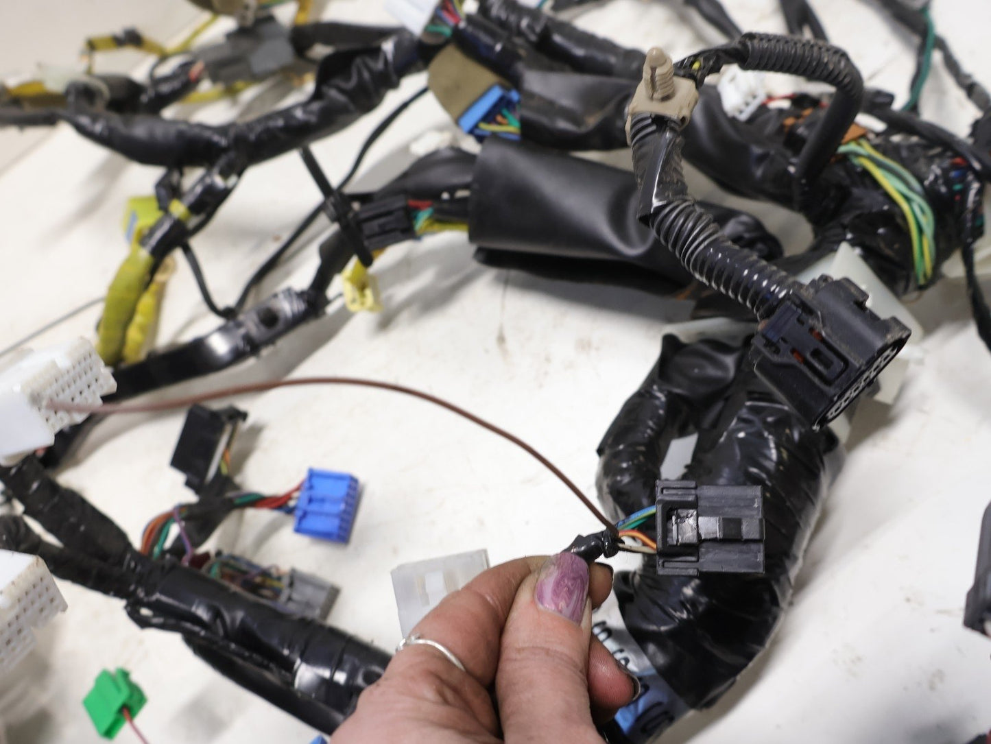 2006 Subaru Impreza WRX Wiring Harness 81403FE093 Bulkhead CUT WIRES OEM