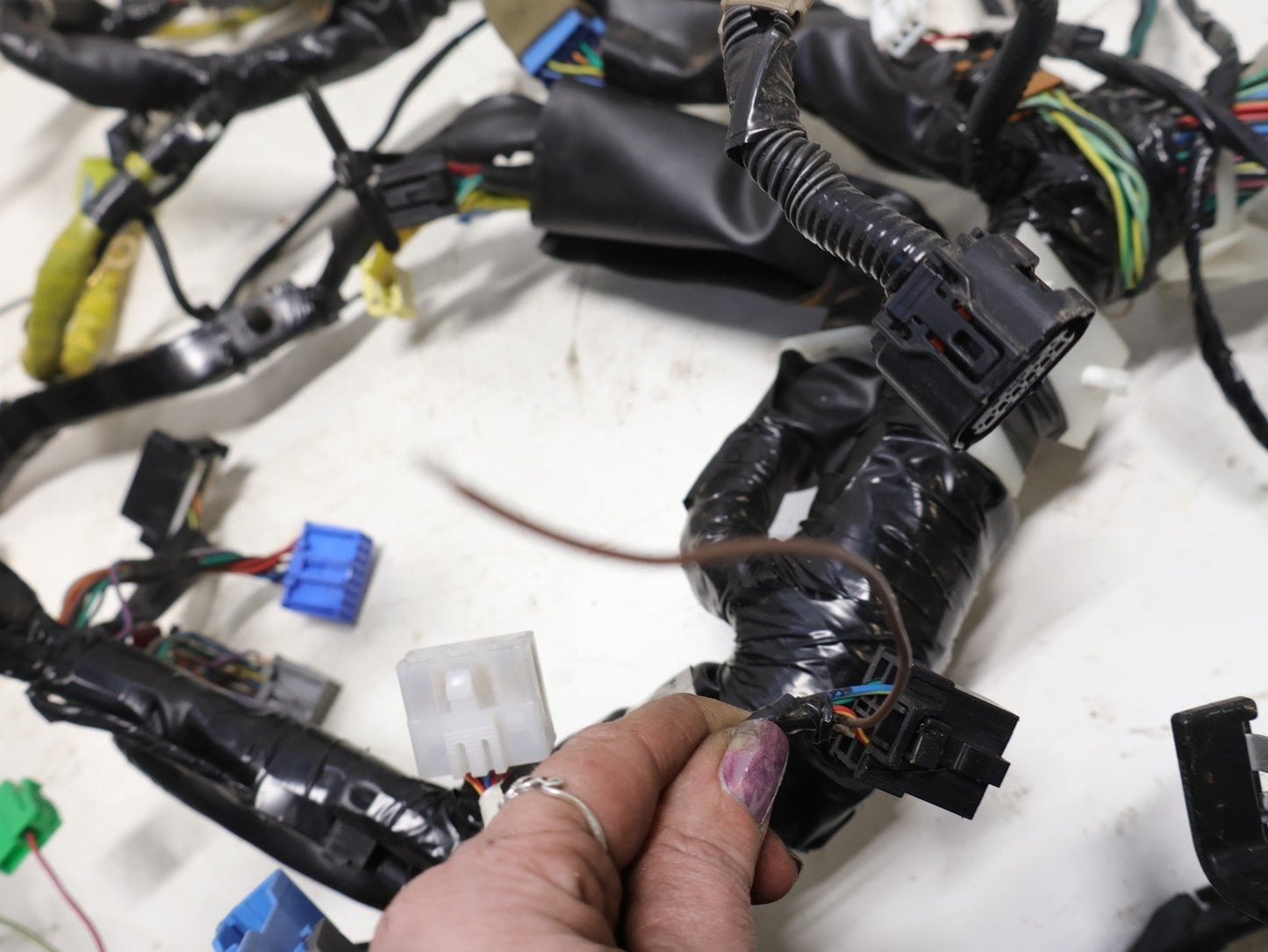 2006 Subaru Impreza WRX Wiring Harness 81403FE093 Bulkhead CUT WIRES OEM