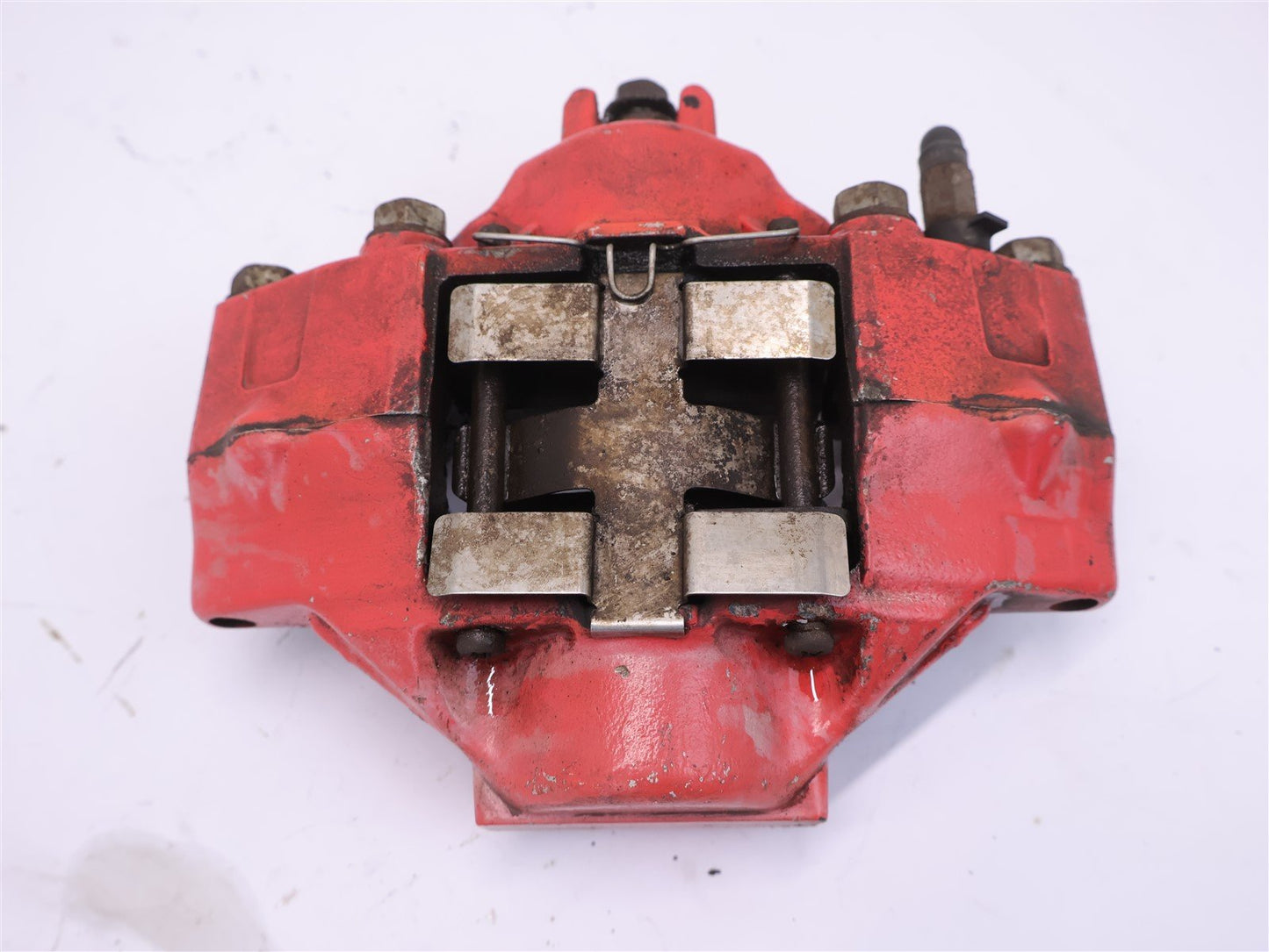 2006-2007 Subaru Impreza WRX Rear Brake Caliper Passenger Right RH Red OEM
