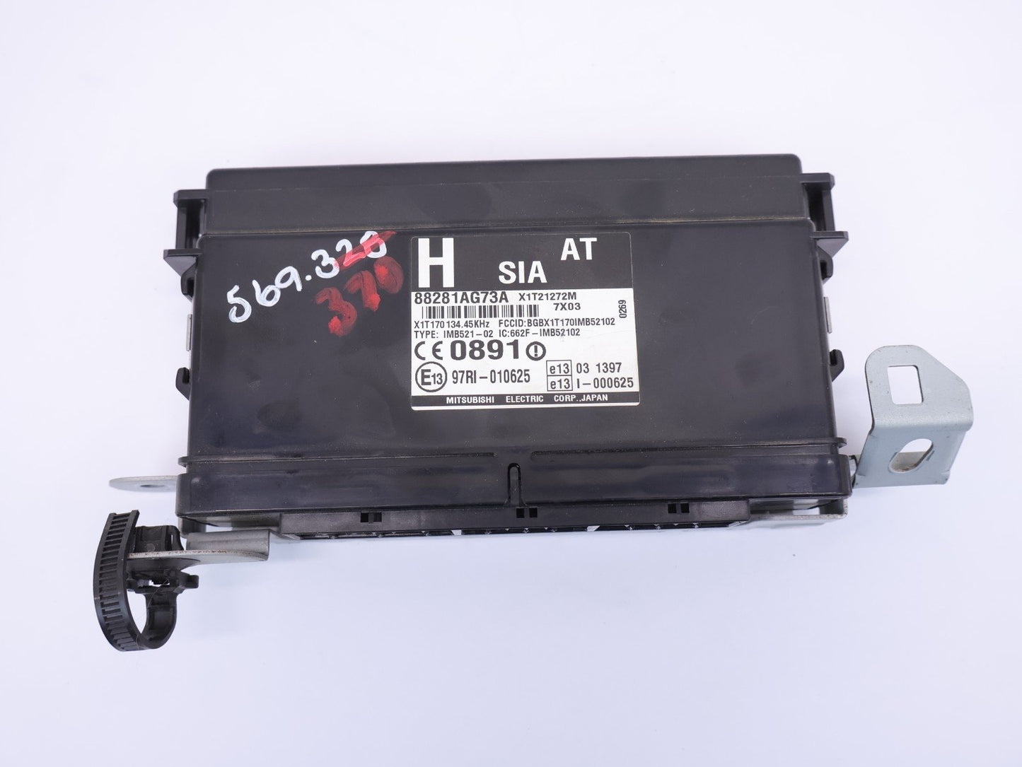 2008 Subaru Legacy Body Control Module BCM Computer 88281AG73A Integrated AT