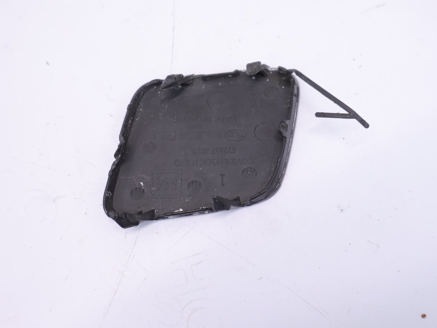 2015-2016 Subaru Impreza Front Bumper Tow Cover Cap D4S 57731FJ270 SCRATCHES OEM