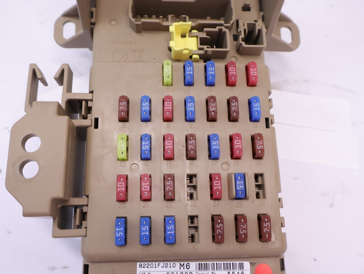 2016 Subaru Impreza Fuse Panel Box 82201FJ210 Relay Dash Interior Block 16 OEM