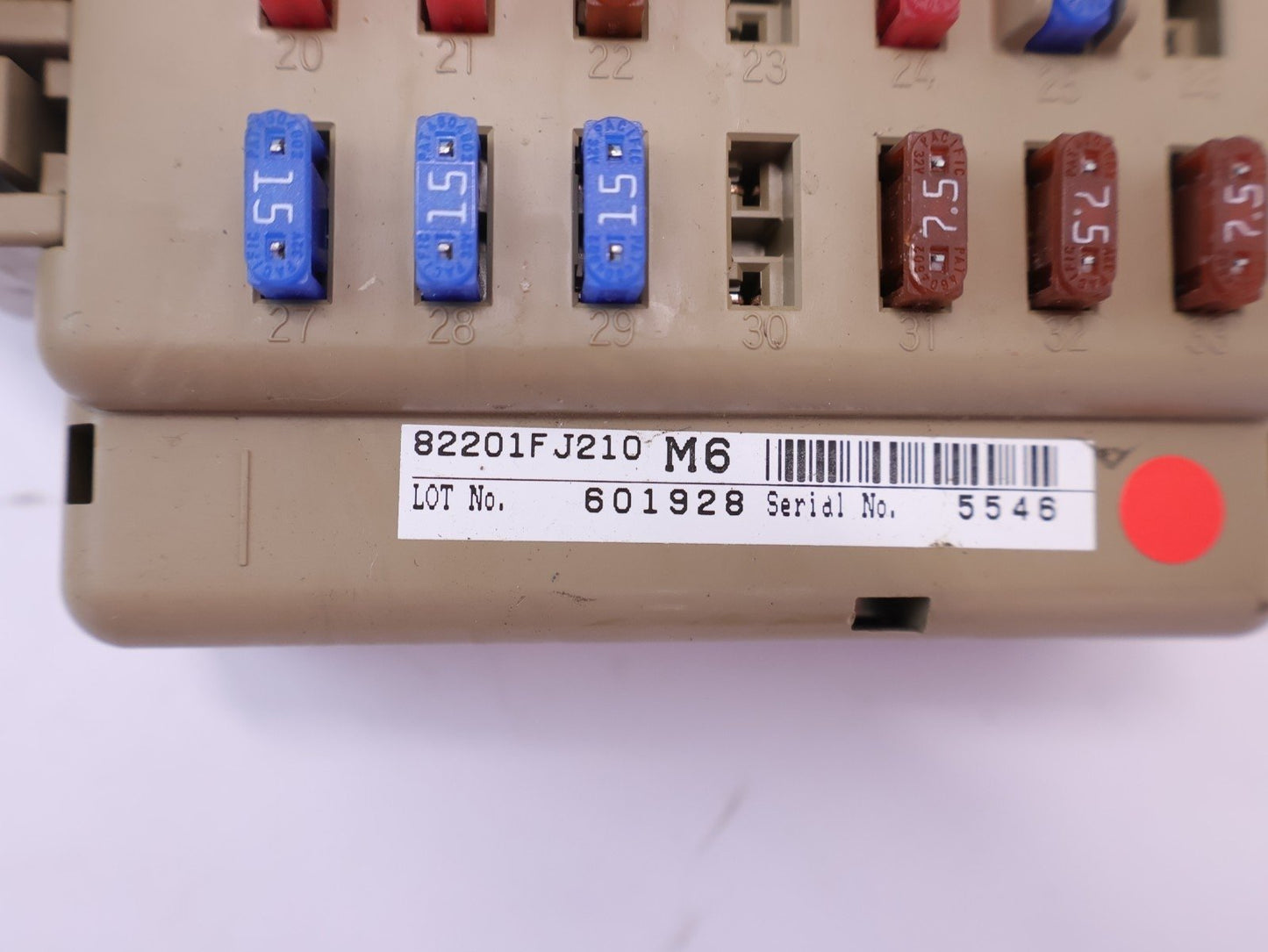 2016 Subaru Impreza Fuse Panel Box 82201FJ210 Relay Dash Interior Block 16 OEM