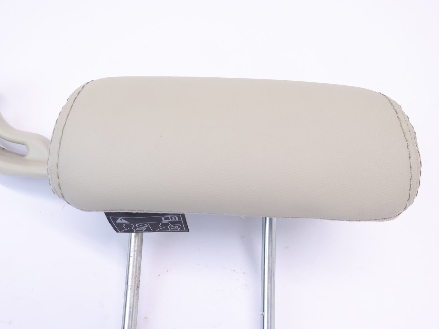 2012-2016 Subaru Impreza 2.0L Wagon Center Rear Seat Headrest Leather Ivory OEM