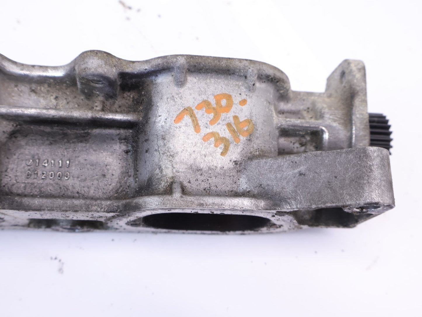 2012-2016 Subaru Impreza 2.0L Lower Intake Manifold TGV Right OEM NO SENSOR
