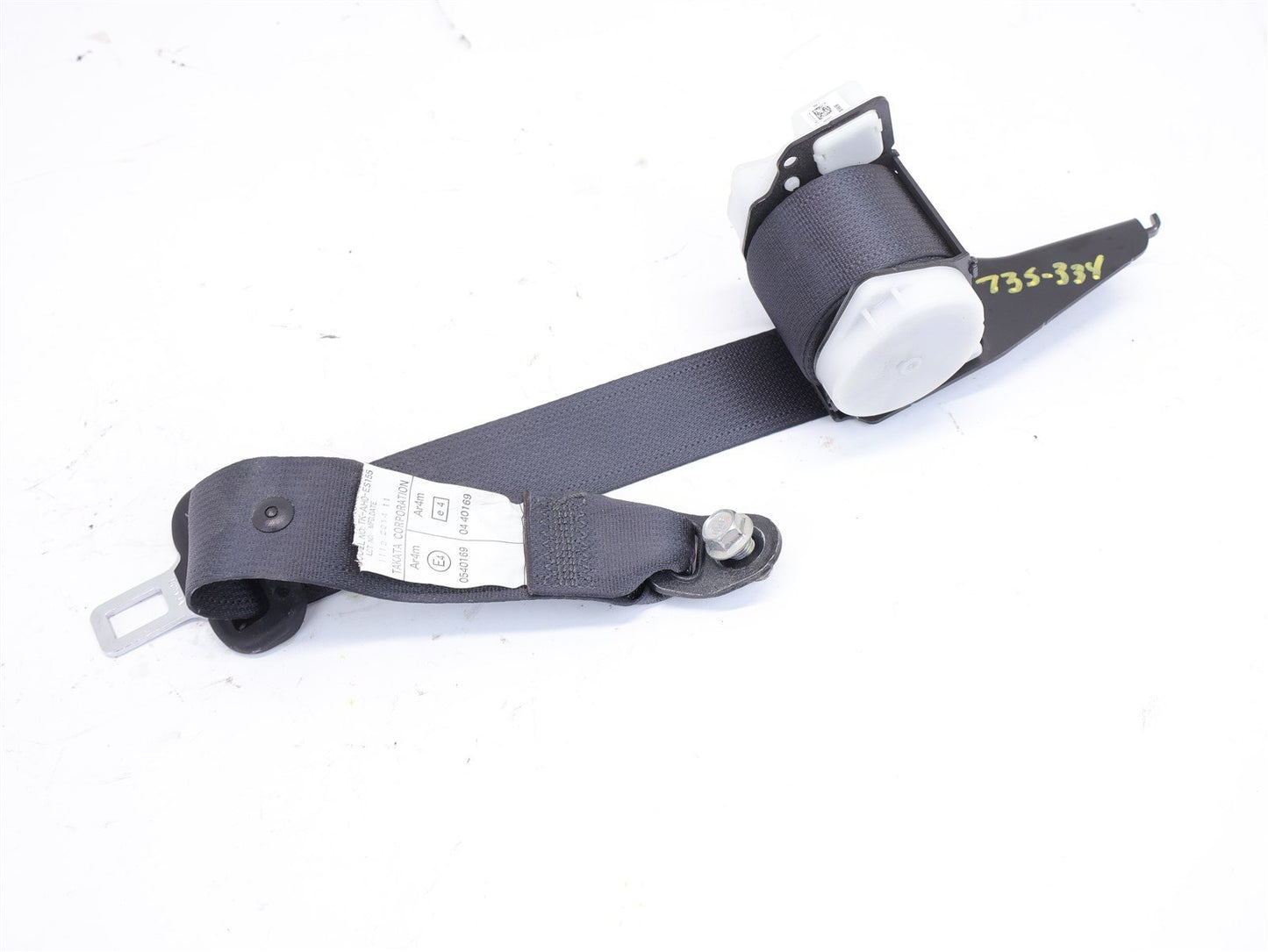 2015-2021 Subaru WRX Driver Rear Seat Belt Assembly Seatbelt LH Left Side OEM
