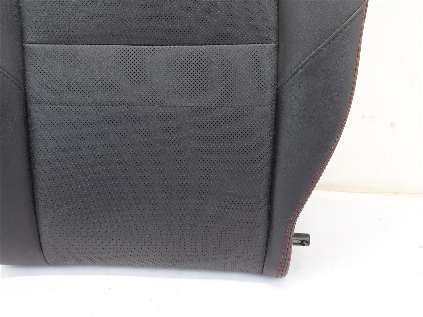 2016 Subaru WRX Rear Seat Cushion Upper Left Side Black Leather OEM 2015-2020