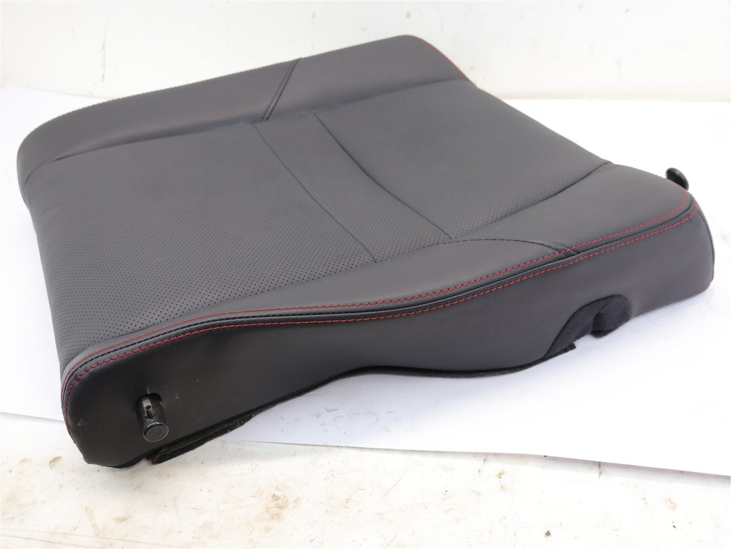 2016 Subaru WRX Rear Seat Cushion Upper Left Side Black Leather OEM 2015-2020