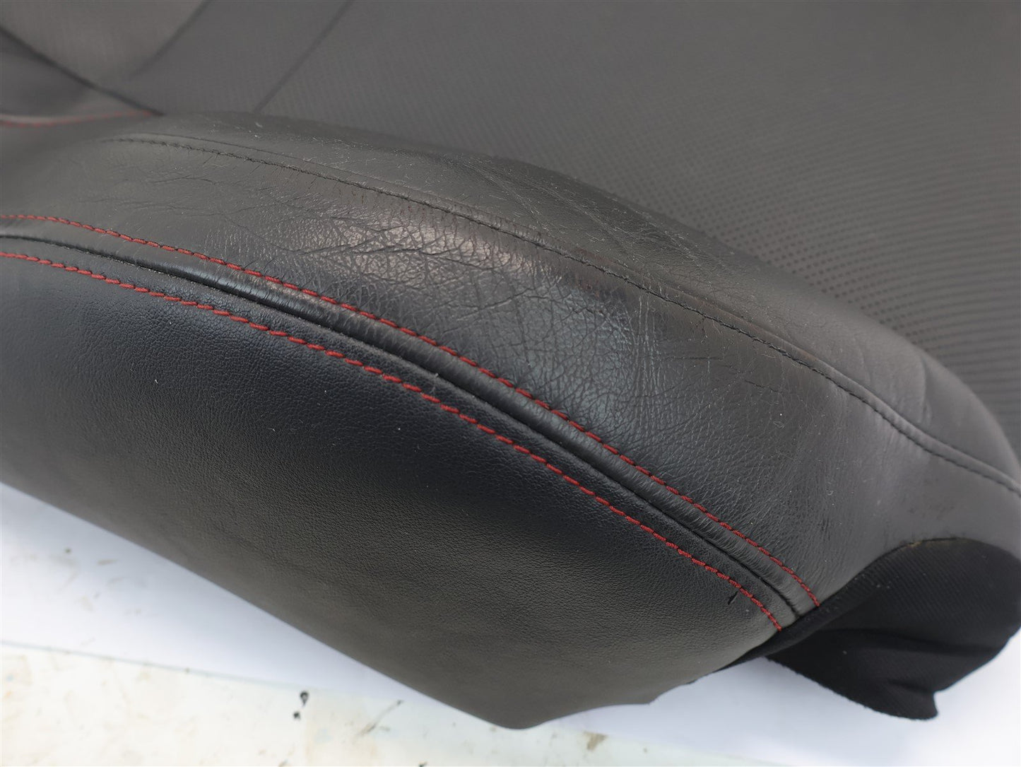 2015-2021 Subaru WRX Passenger Front Seat Upper Cover Leather RH Right Skin OEM
