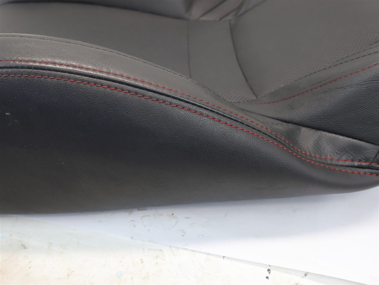 2015-2021 Subaru WRX Passenger Front Seat Upper Cover Leather RH Right Skin OEM