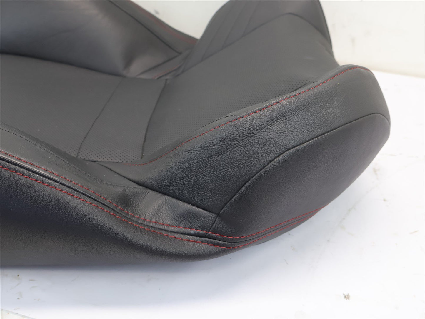 2015-2021 Subaru WRX Passenger Front Seat Upper Cover Leather RH Right Skin OEM