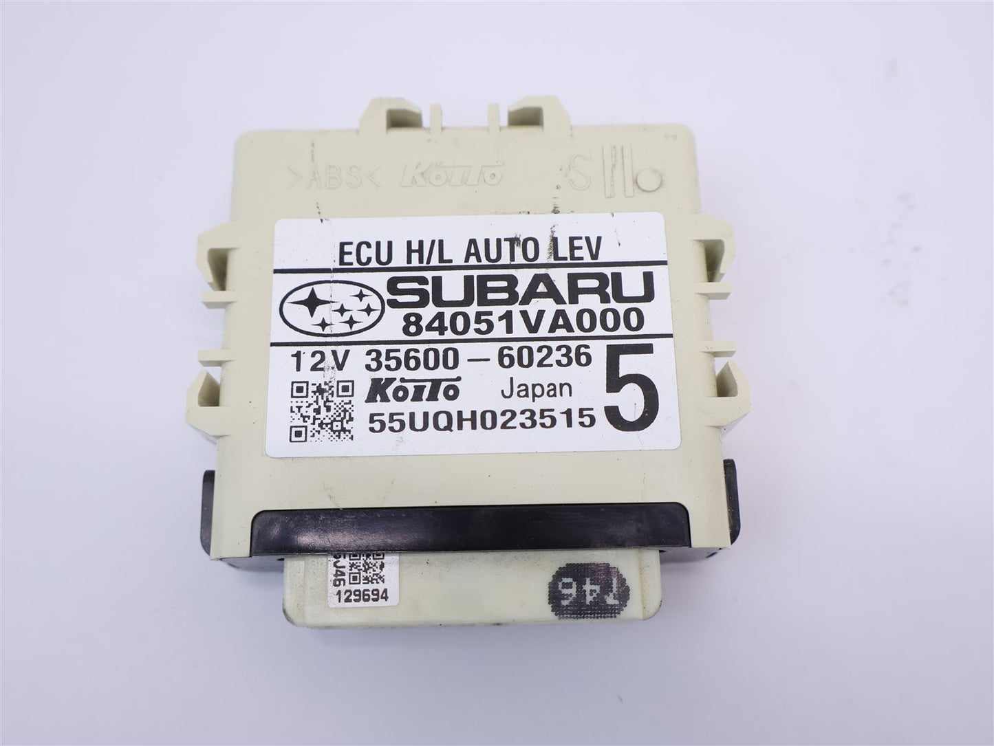 2015-2016 Subaru WRX Headlight Leveling Control Module ECU 84051VA000 OEM