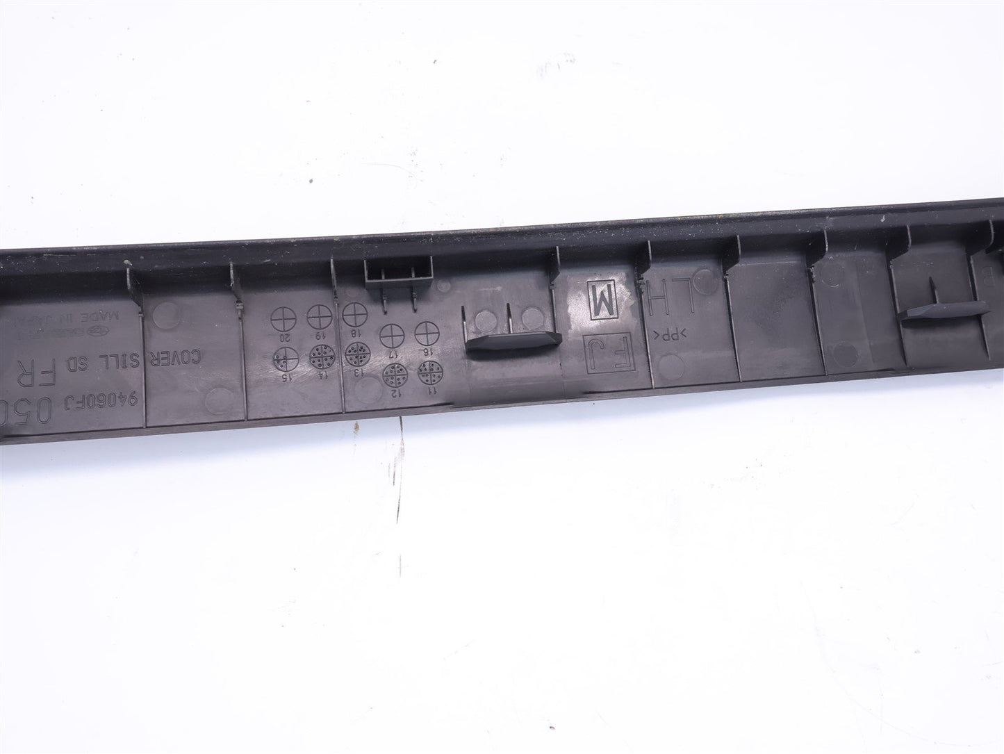 2016 Subaru WRX Driver Front Door Sill Trim Scuff 94060FJ050 Left OEM 2015-2021