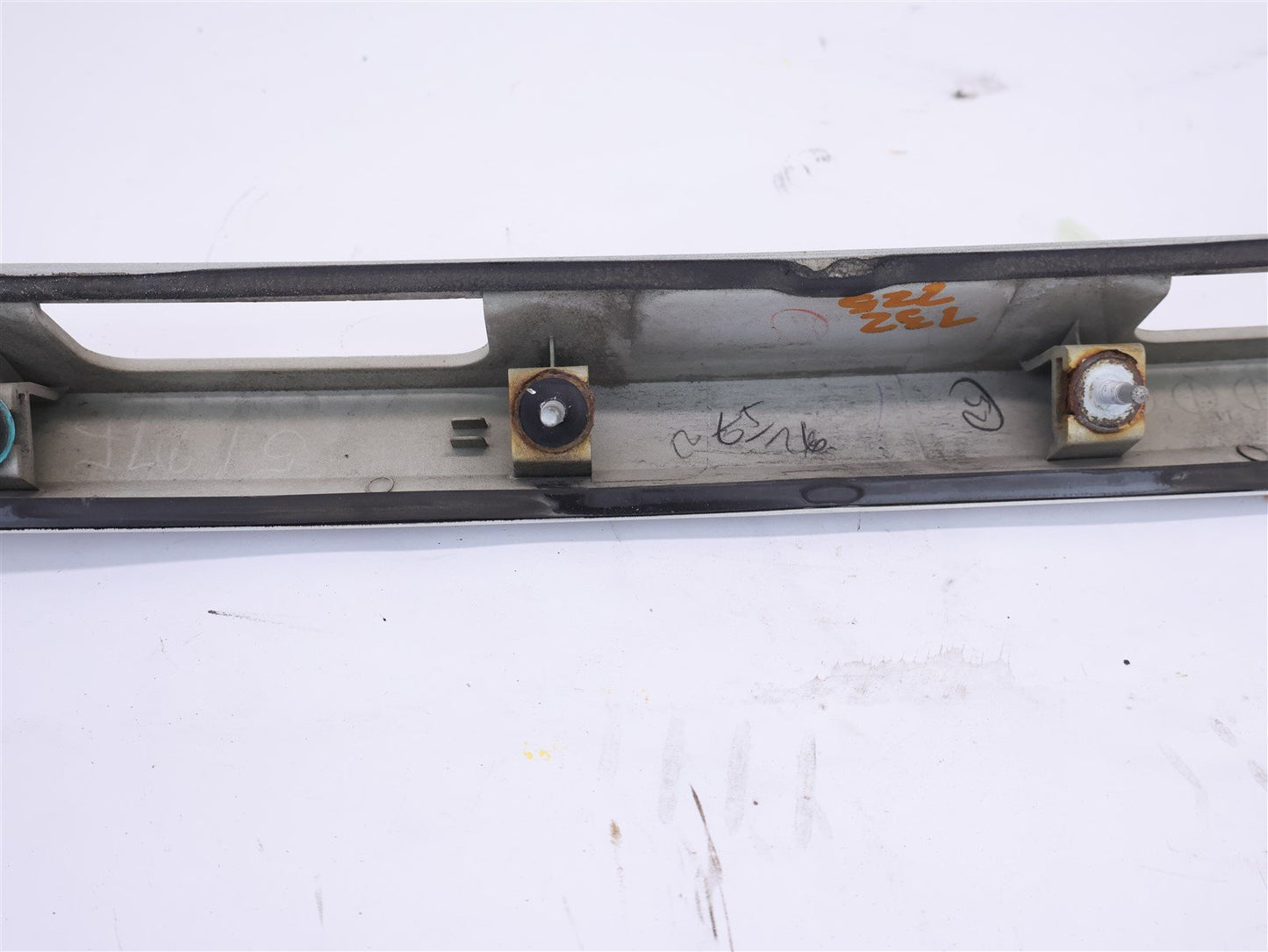 2015-2021 Subaru WRX Trunk Lid Garnish Trim License Light Panel K1X white OEM