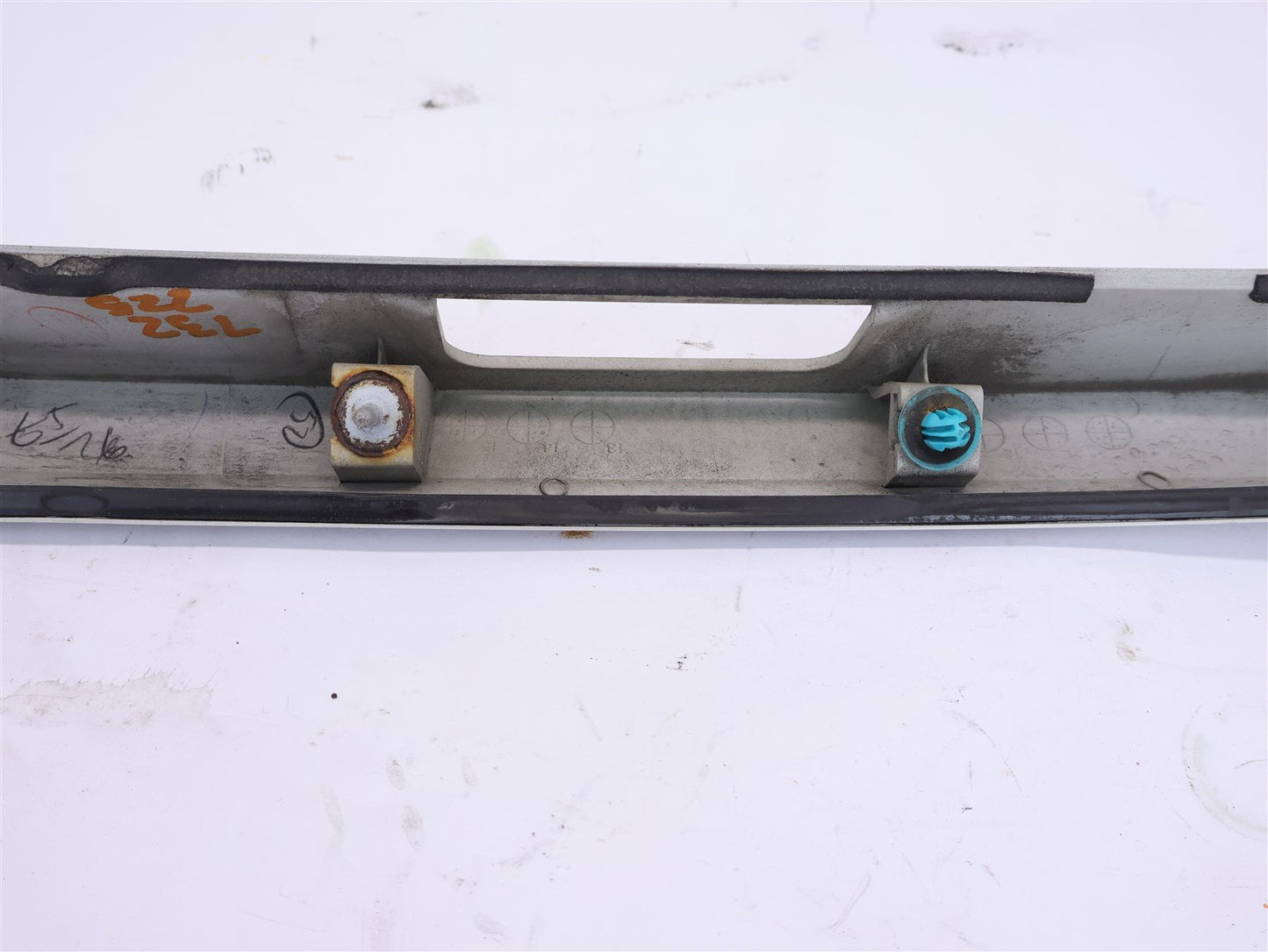 2015-2021 Subaru WRX Trunk Lid Garnish Trim License Light Panel K1X white OEM