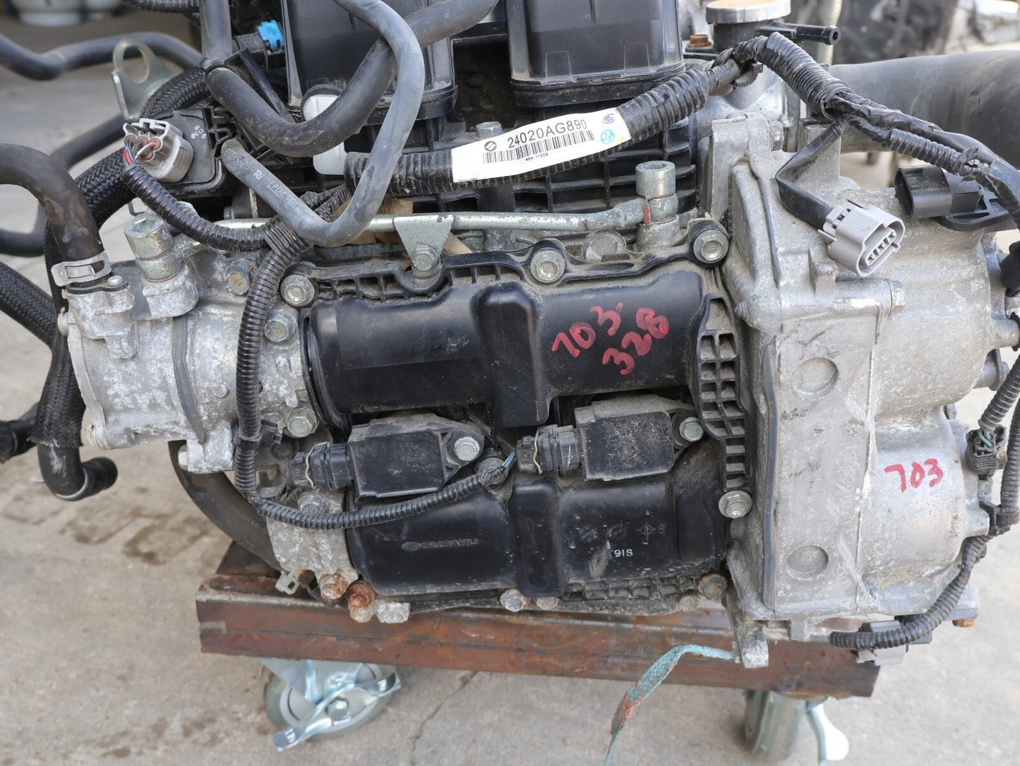2020-2023 Subaru Crosstrek Engine 2.0L (Vin A 6th Digit CVT) Motor 60k OEM