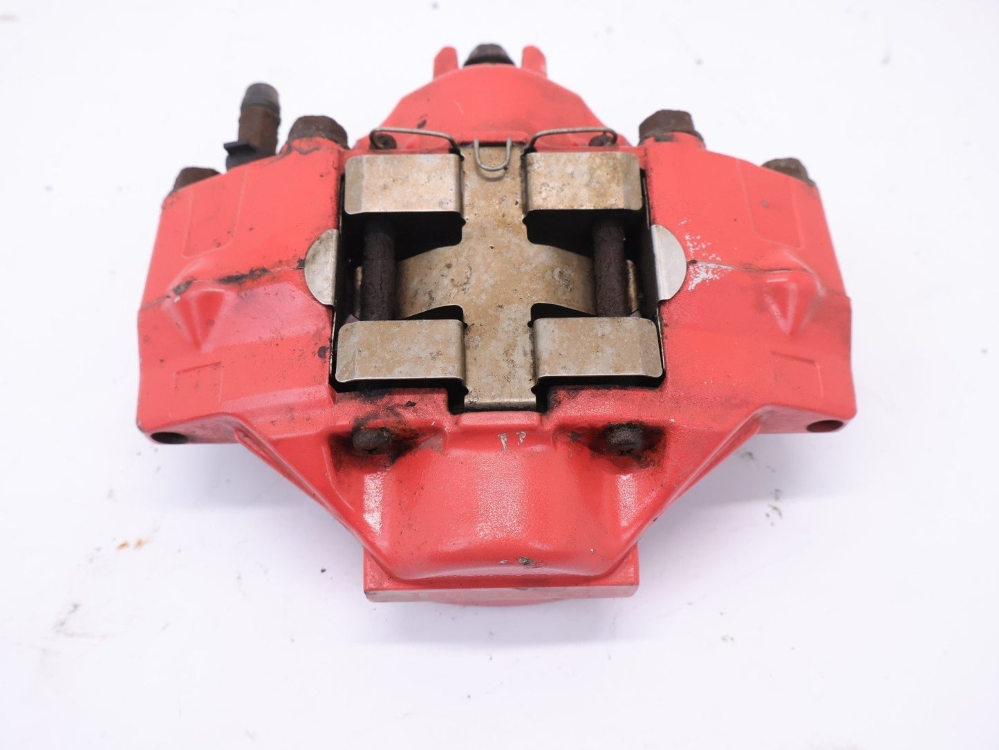 2006-2007 Subaru Impreza WRX Driver Rear Brake Caliper Red LH Left Side OEM