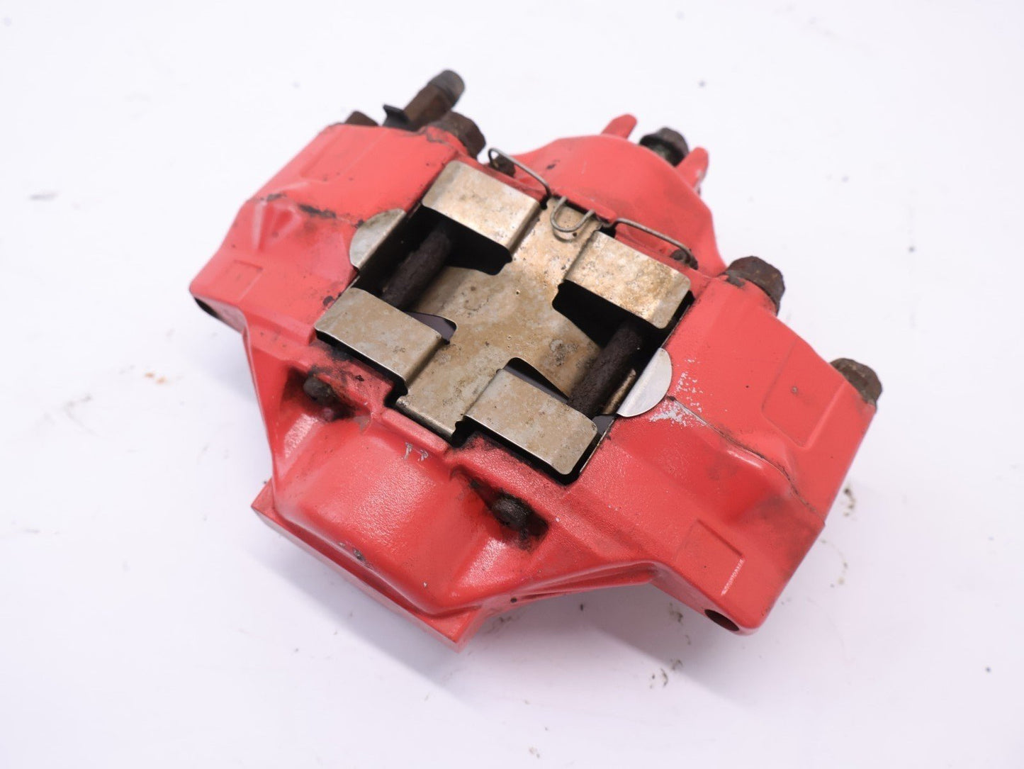 2006-2007 Subaru Impreza WRX Driver Rear Brake Caliper Red LH Left Side OEM
