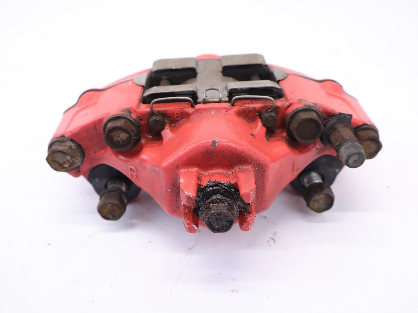 2006-2007 Subaru Impreza WRX Driver Rear Brake Caliper Red LH Left Side OEM