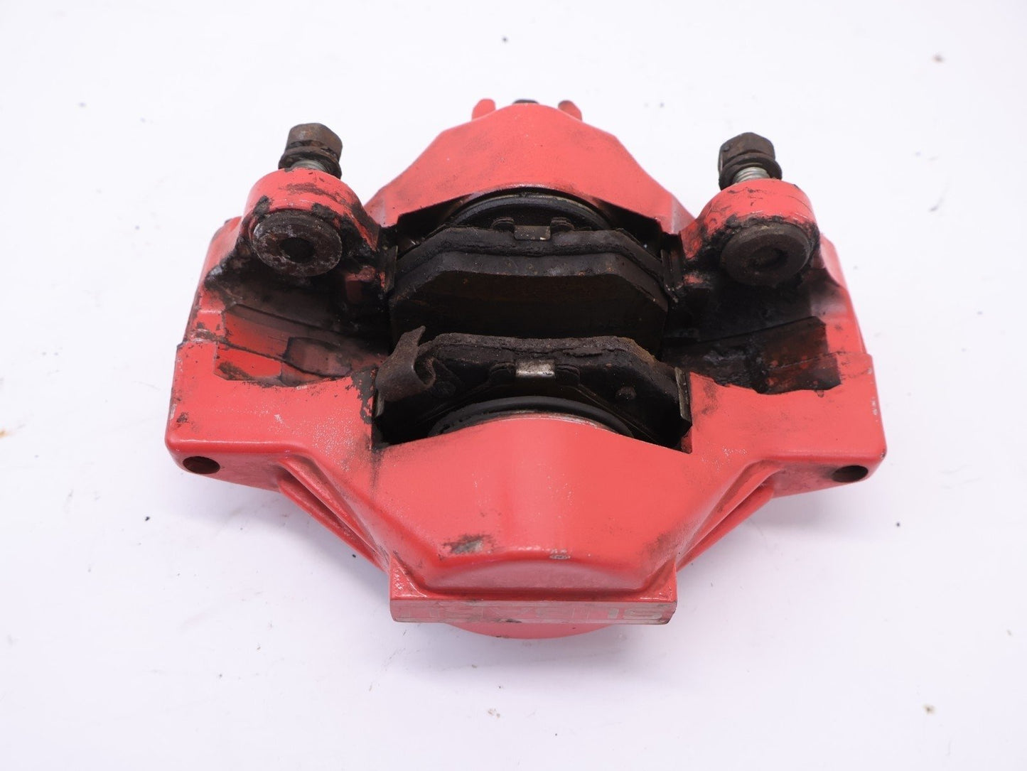 2006-2007 Subaru Impreza WRX Driver Rear Brake Caliper Red LH Left Side OEM