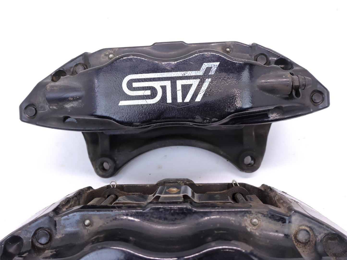 2008-2014 Subaru WRX STI Front Brembo Brake Caliper Set Left & Right OEM