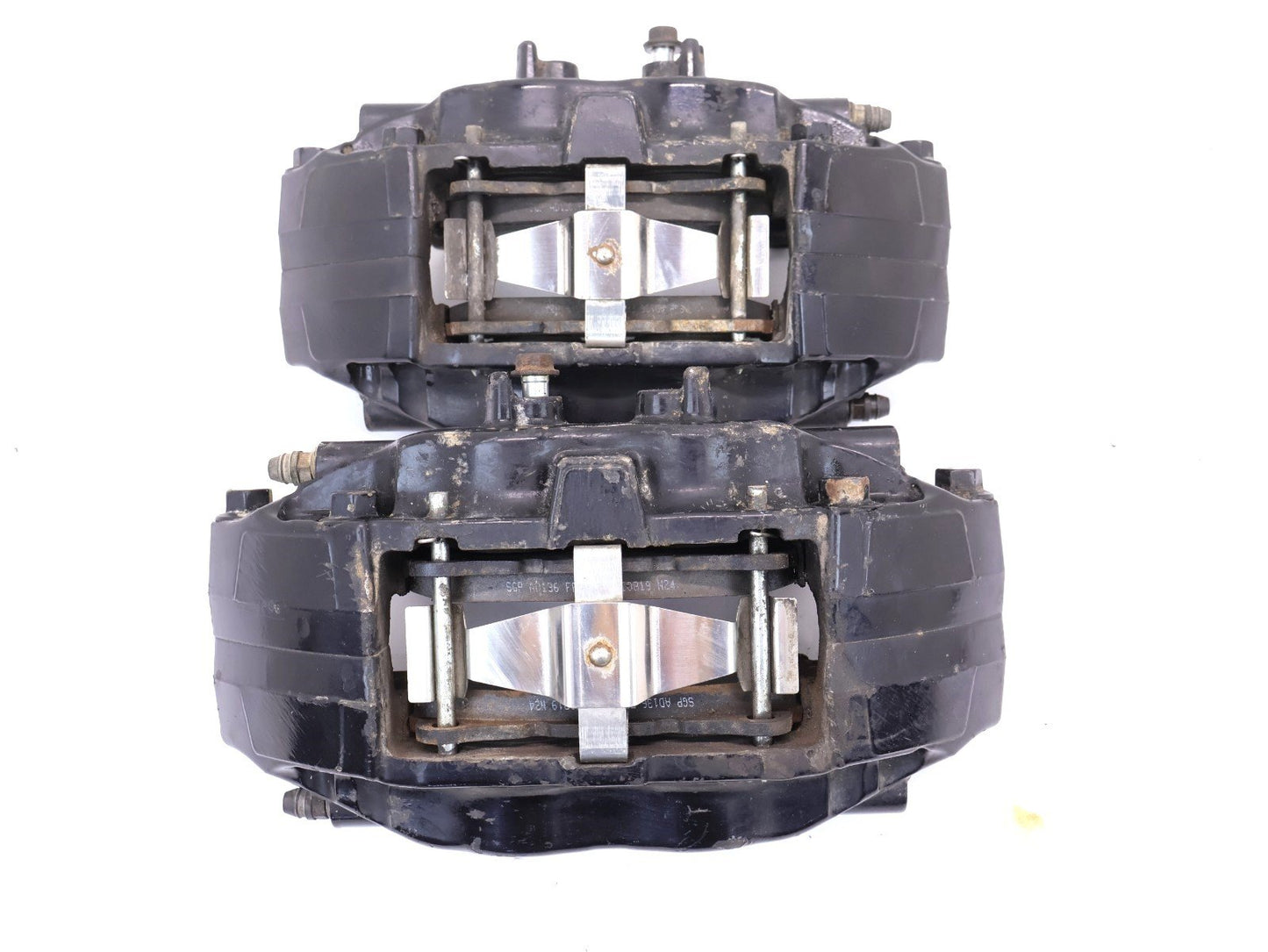 2008-2014 Subaru WRX STI Front Brembo Brake Caliper Set Left & Right OEM