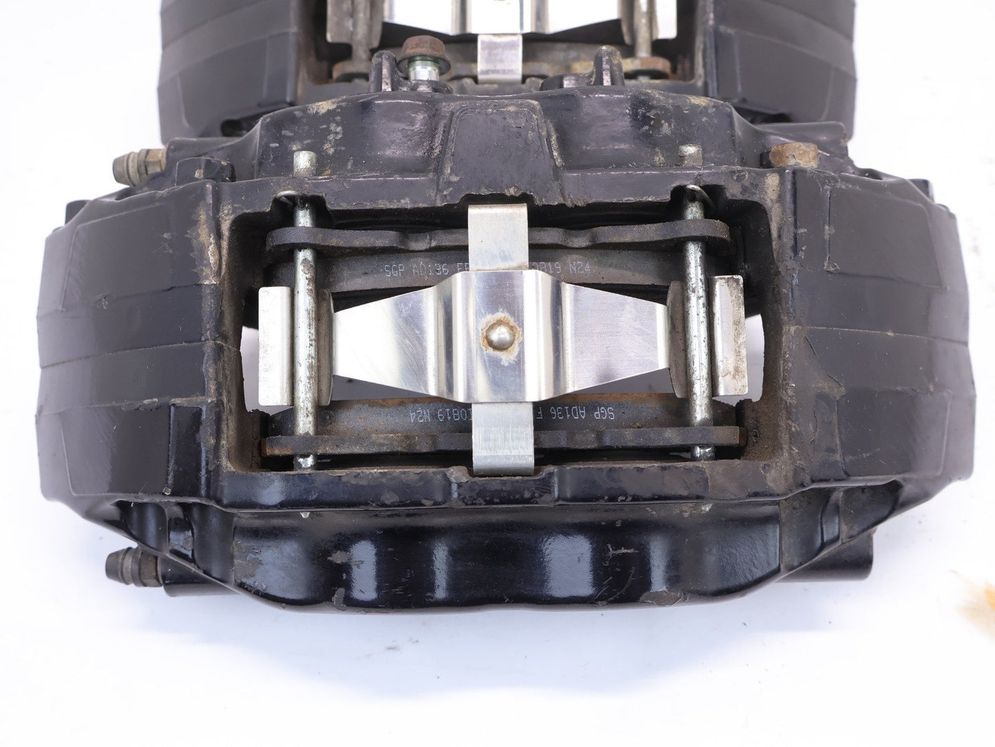 2008-2014 Subaru WRX STI Front Brembo Brake Caliper Set Left & Right OEM
