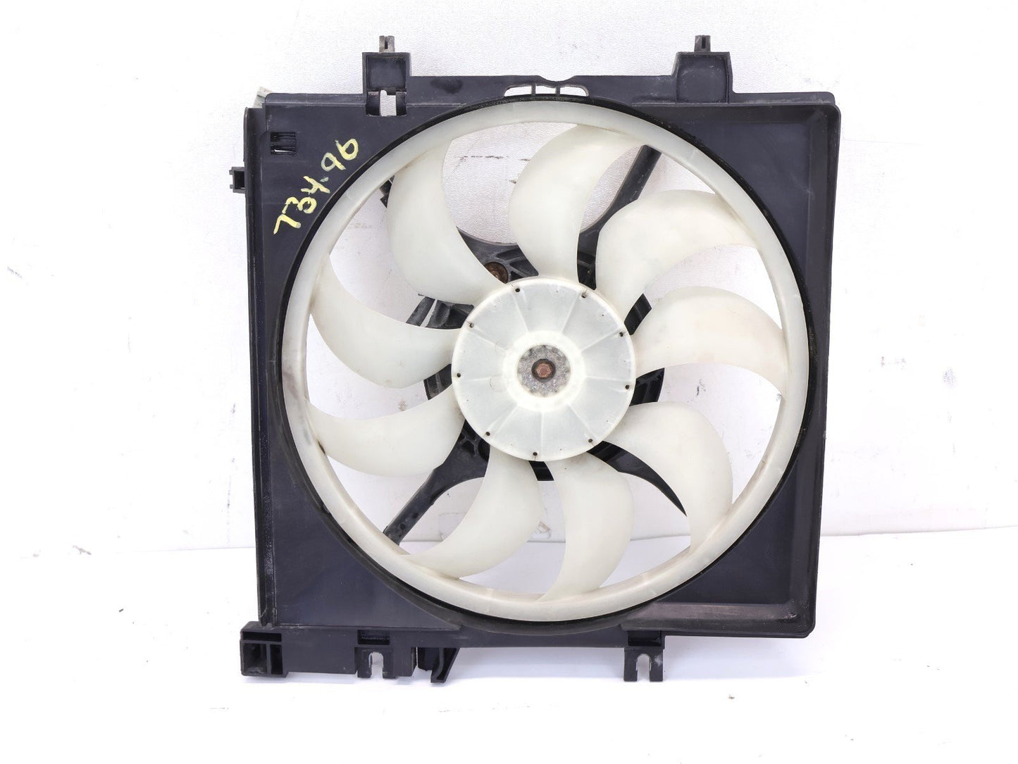 2008-2014 Subaru WRX STI Radiator Cooling Fan Assembly Motor 9 Blade Left LH OEM