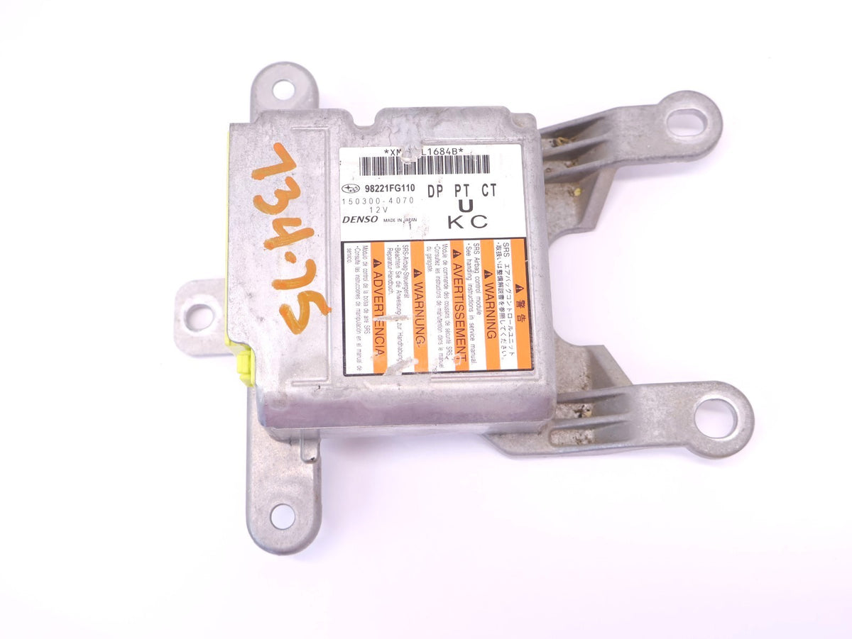 2011-2014 Subaru WRX STI Air Bag Module Control 98221FG110 Computer OEM 11-14