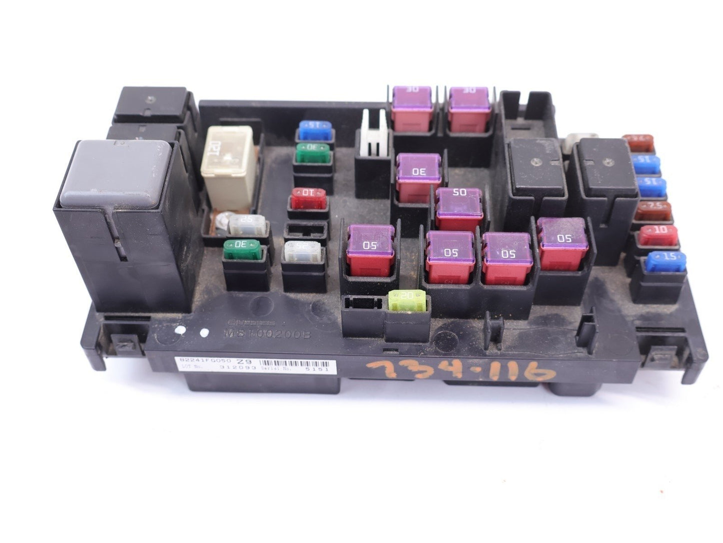 2008-2014 Subaru WRX STI Engine Bay Fuse Box Block Relay 82241FG050 2.5L OEM