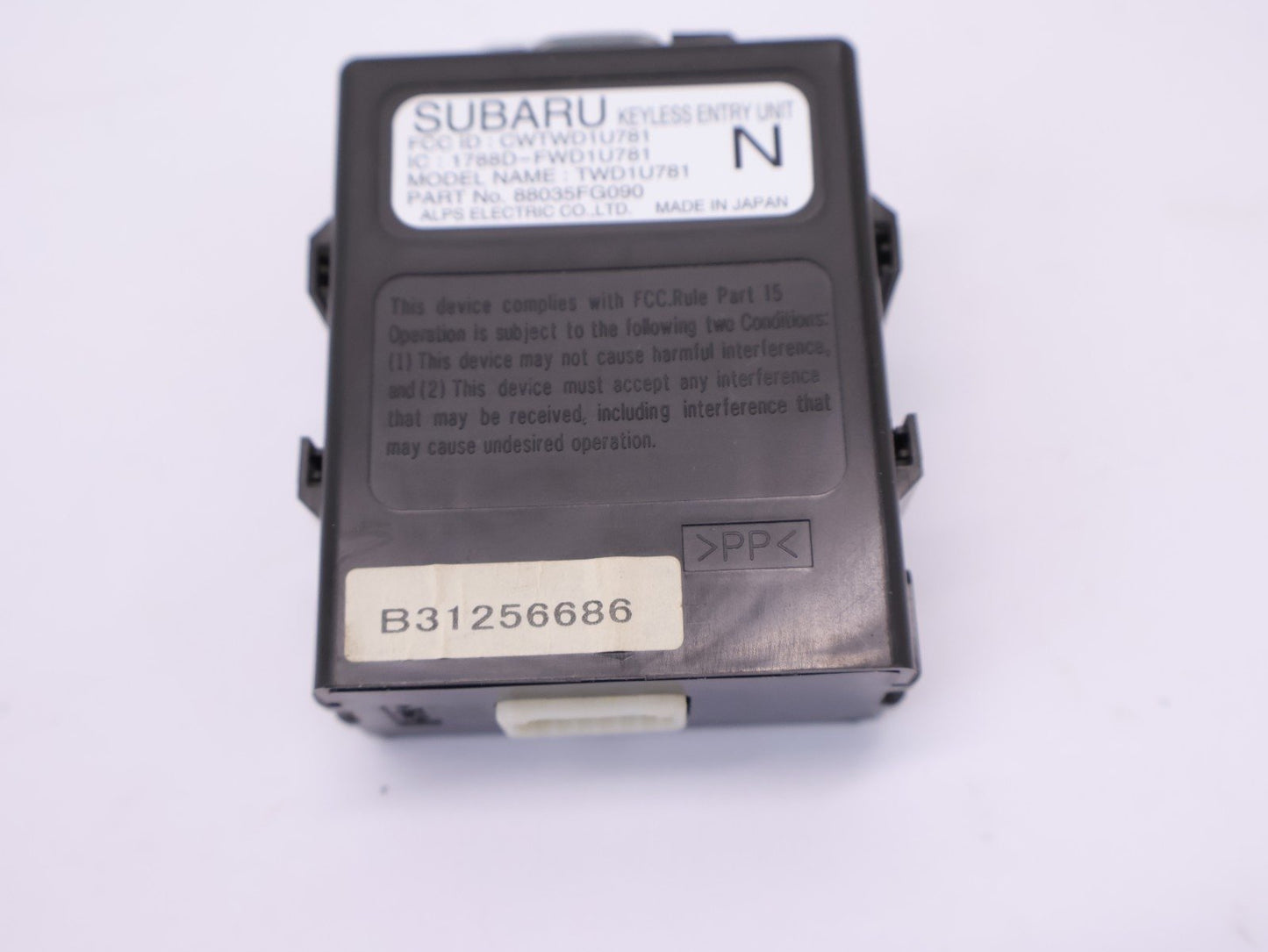 2012-2014 Subaru WRX & STI Keyless Entry Receiver Unit Module 88035FG090 12-14