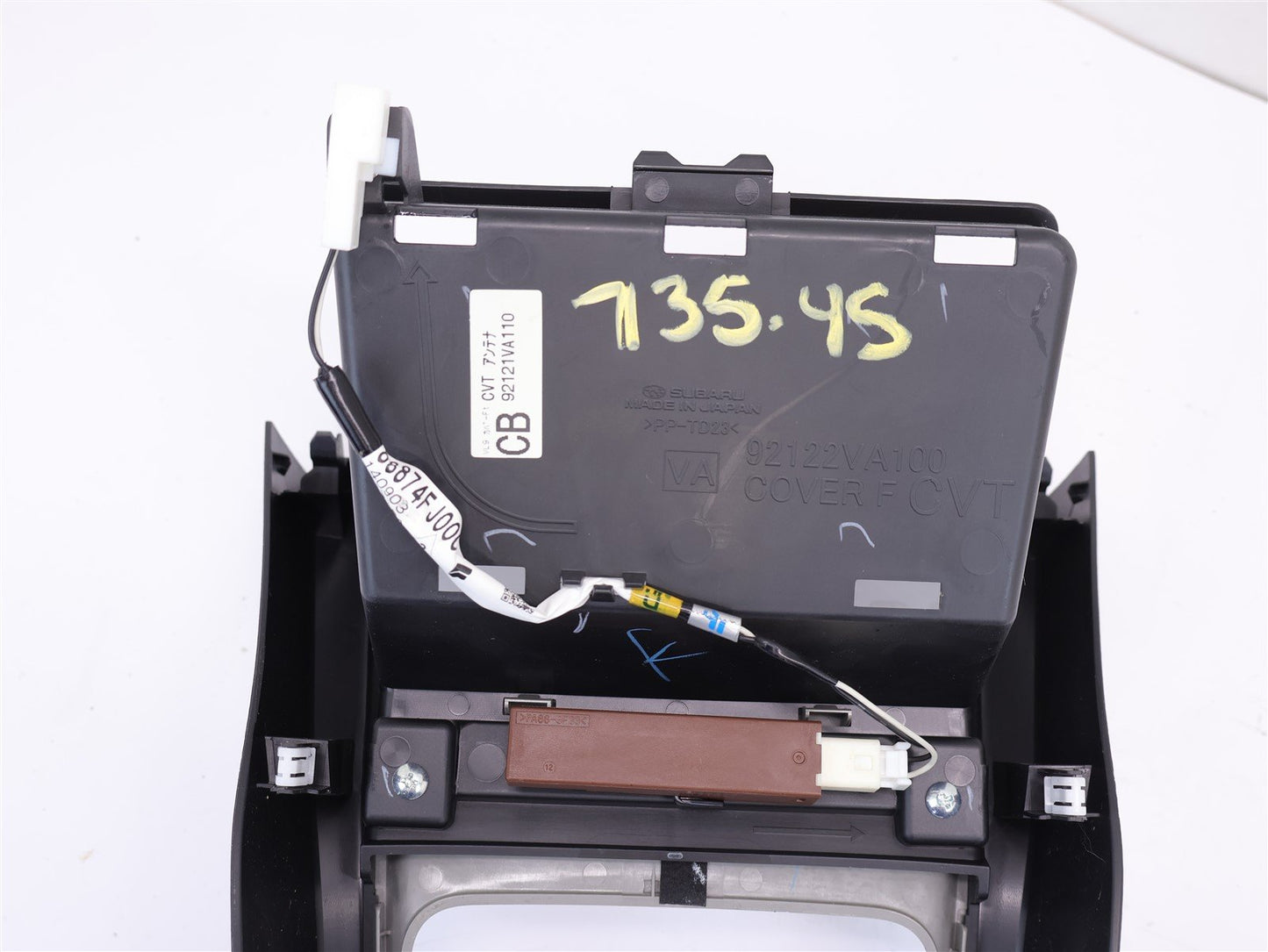 2015-2017 Subaru WRX Shifter Trim CVT Automatic Trans 92122VA100 Cover Bezel OEM