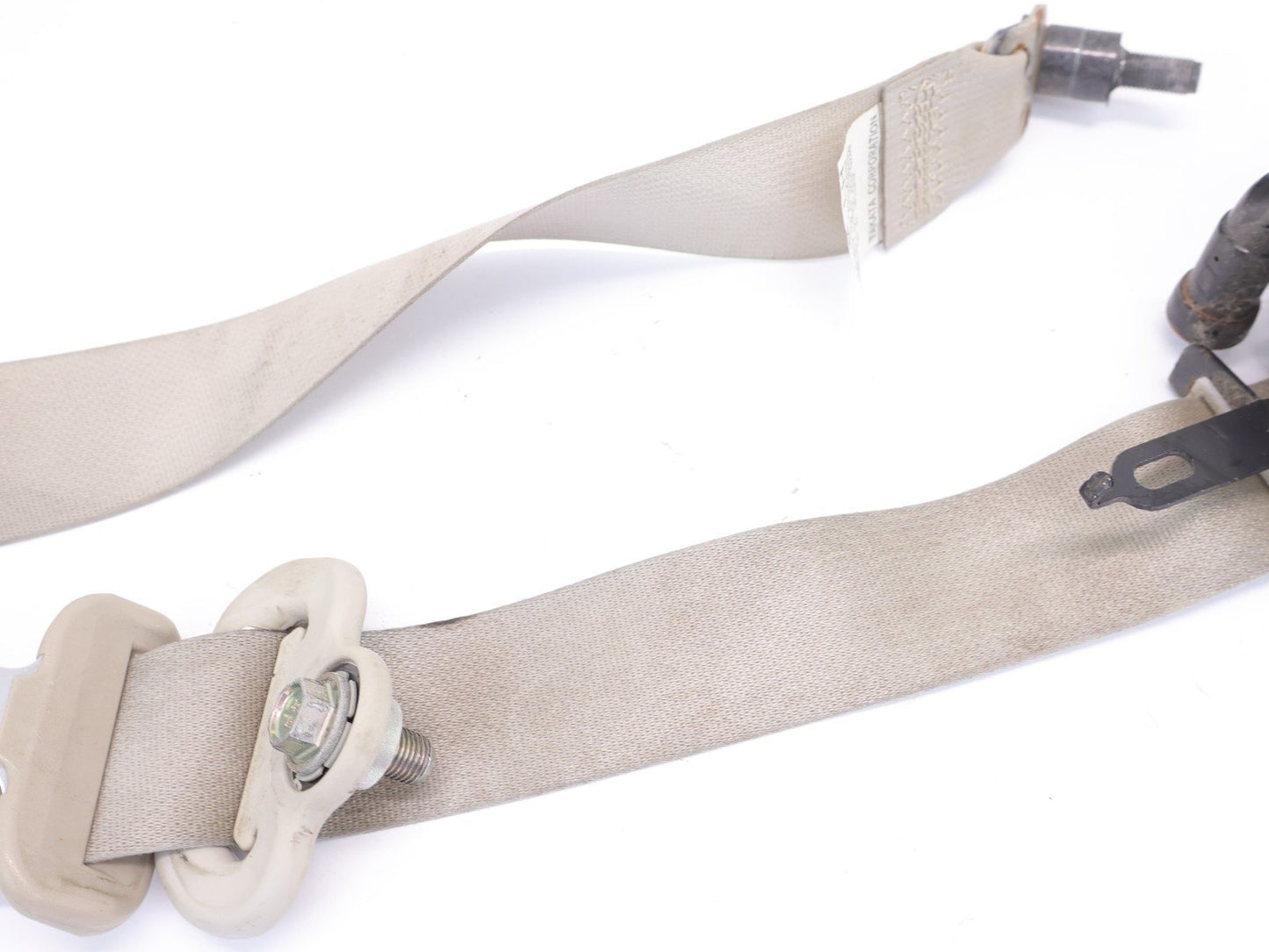 2013-2014 Subaru XV Crosstrek Driver Front Seat Belt Left LH Ivory OEM
