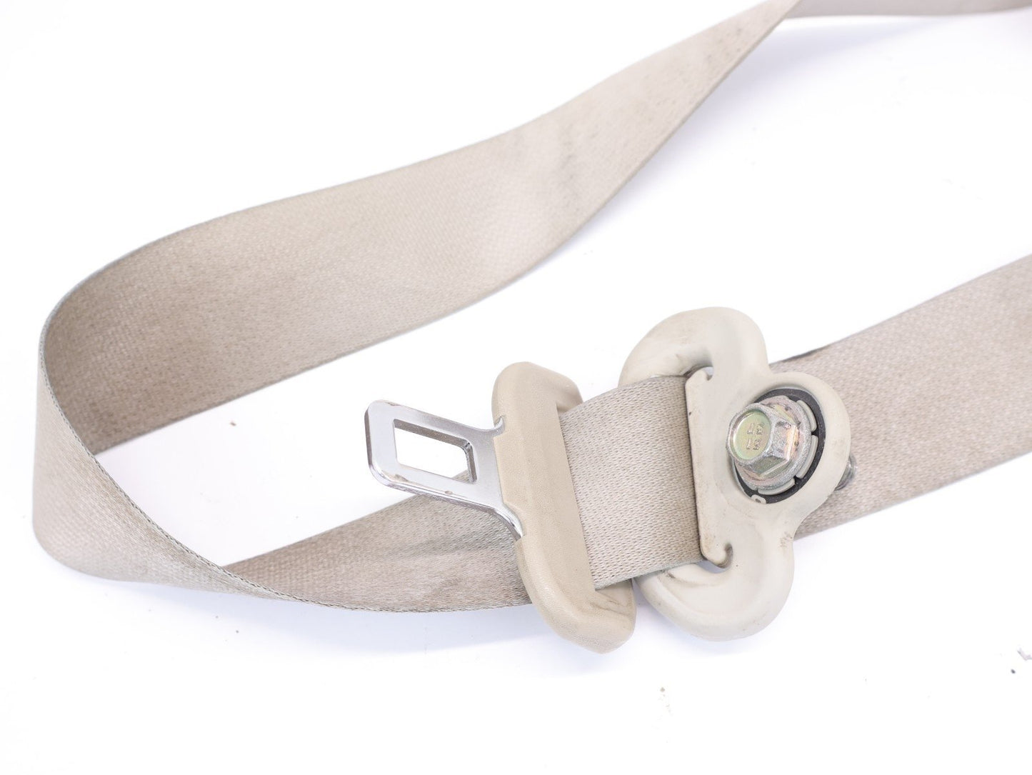 2013-2014 Subaru XV Crosstrek Driver Front Seat Belt Left LH Ivory OEM