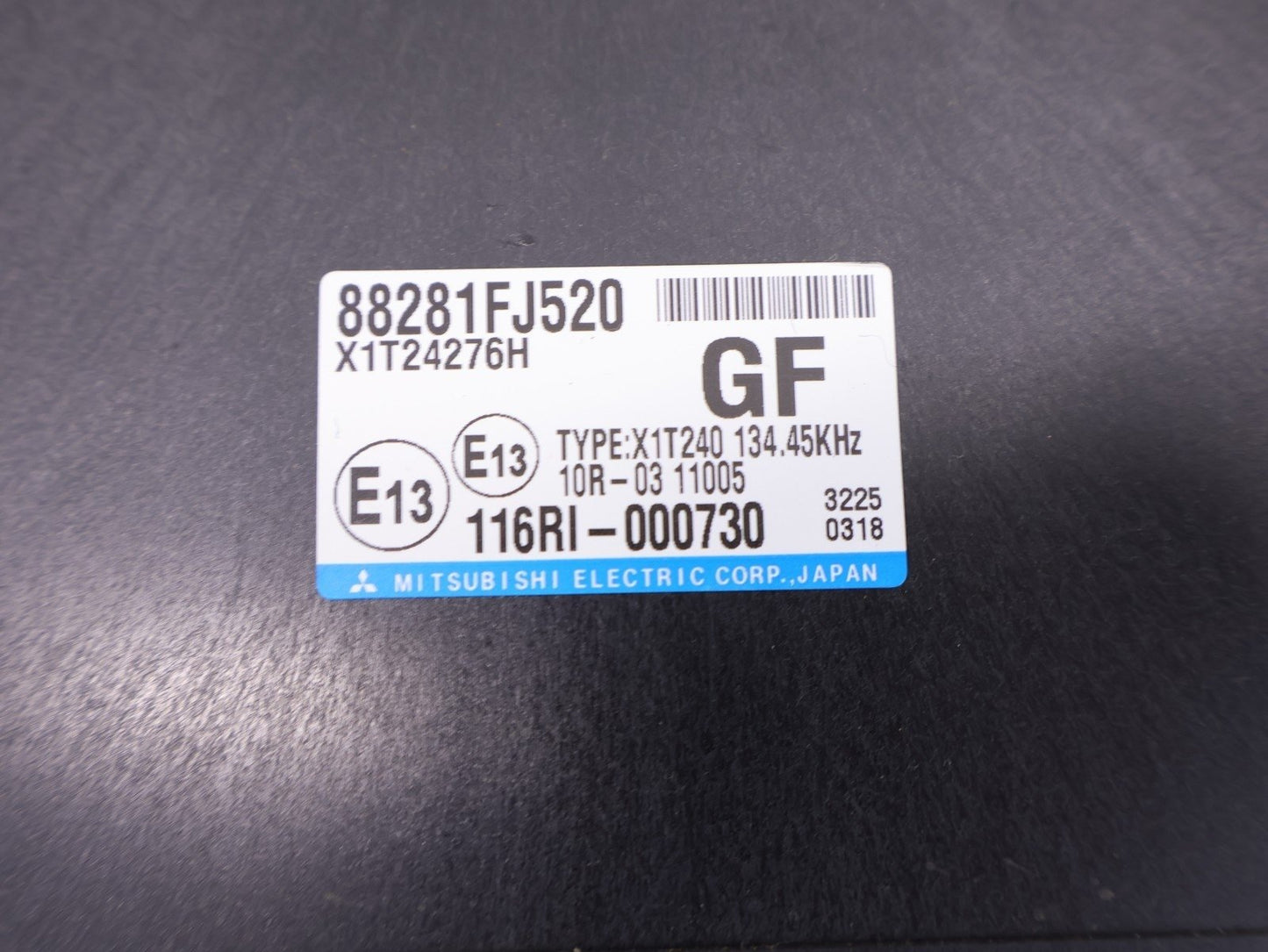 2013 Subaru Crosstrek Immobilizer Set Engine Computer Ignition Speedometer MT