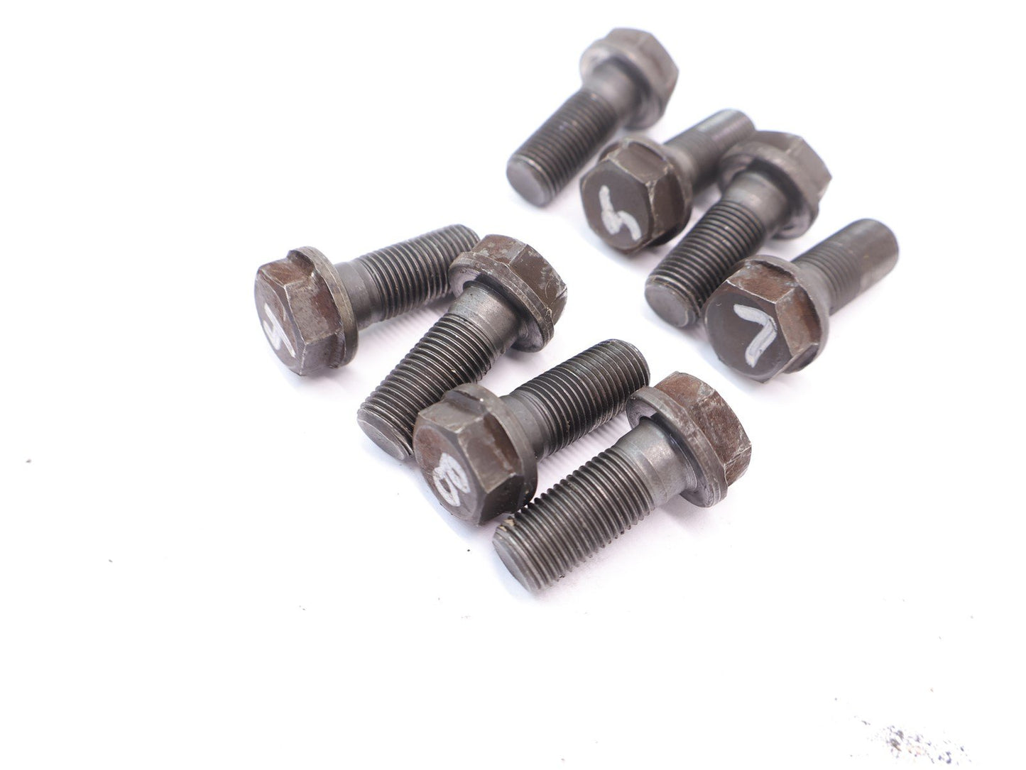 2013-2017 Subaru XV Crosstrek Flywheel Bolts Set of 8 Fly Wheel MT OEM