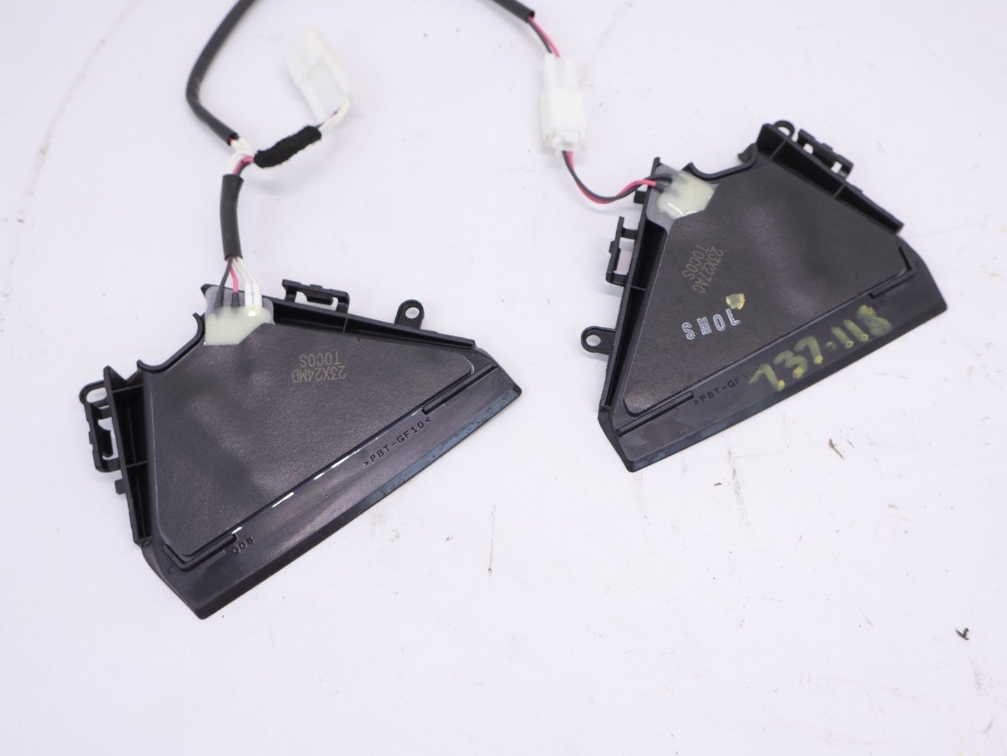 2024 Subaru Crosstrek Front Windshield Lane Assist Camera Cover Trim OEM Pair