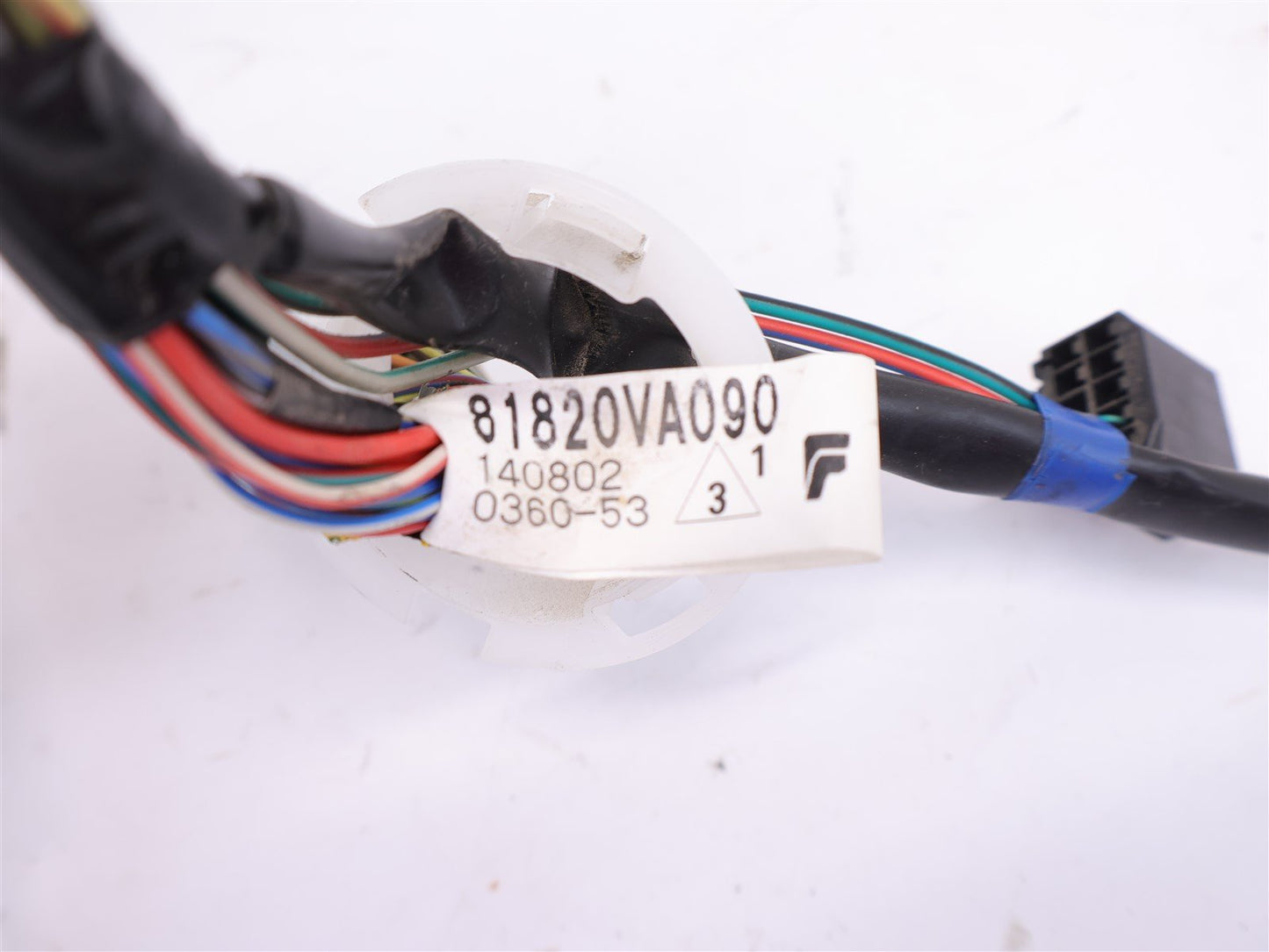 2015 Subaru WRX Driver Front Door Wiring Harness Wire 81820VA090 Left LH OEM