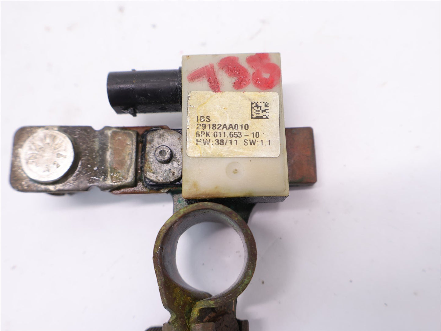 2015-2016 Subaru WRX Battery Cable Terminal End Sensor 2.0L OEM 29182AA010
