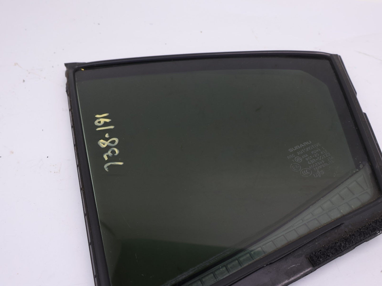 2015-2021 Subaru WRX Rear Driver Door Corner Vent Glass Window LH Left Side OEM