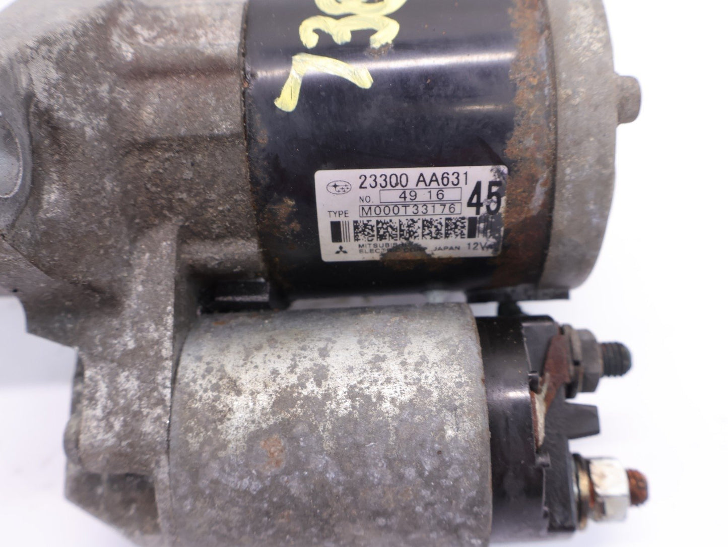 2015-2021 Subaru WRX Starter Motor Assembly Manual MT 23300AA631 113k OEM