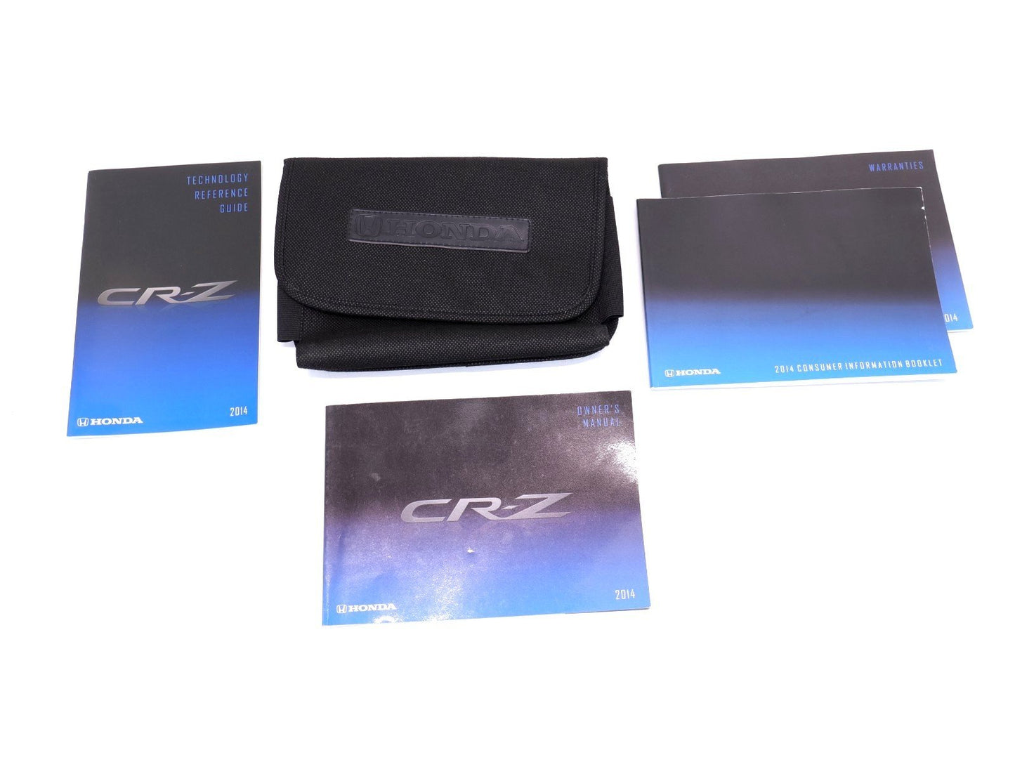 2014 Honda CR-Z Owners Manual Book & Case
