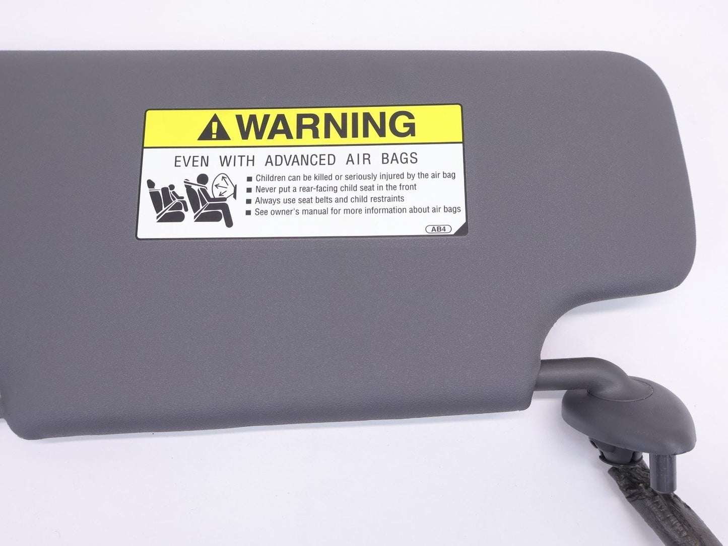 2012-2016 Honda CR-Z EX Passenger Sun Visor RH Right Side Sun Visor OEM