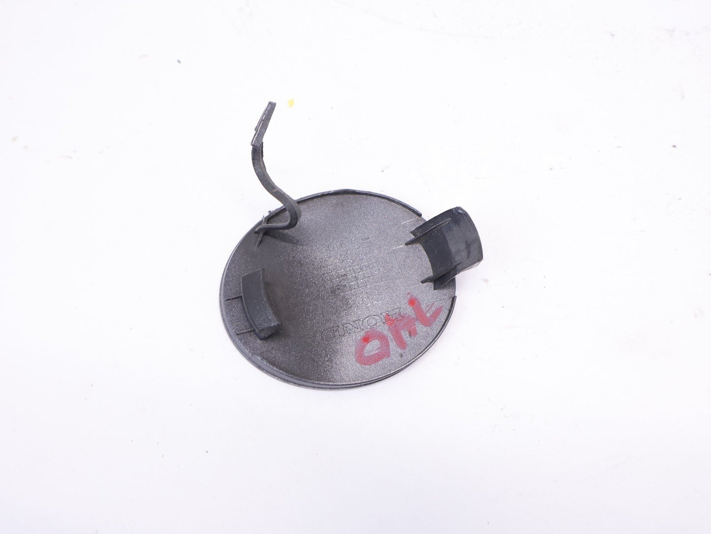 2013-2015 Honda CR-Z CRZ Front Bumper Tow Cover Cap Insert Gray OEM