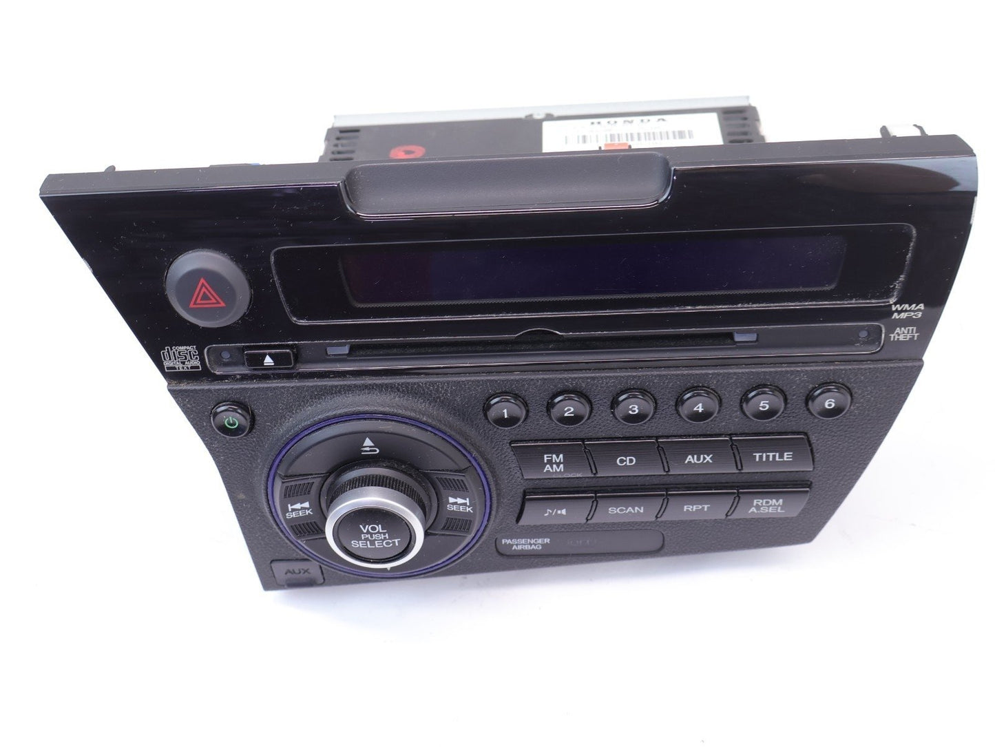 2013-2015 Honda CR-Z CRZ Radio Stereo Receiver CD Player 39100-SZT-A22 OEM
