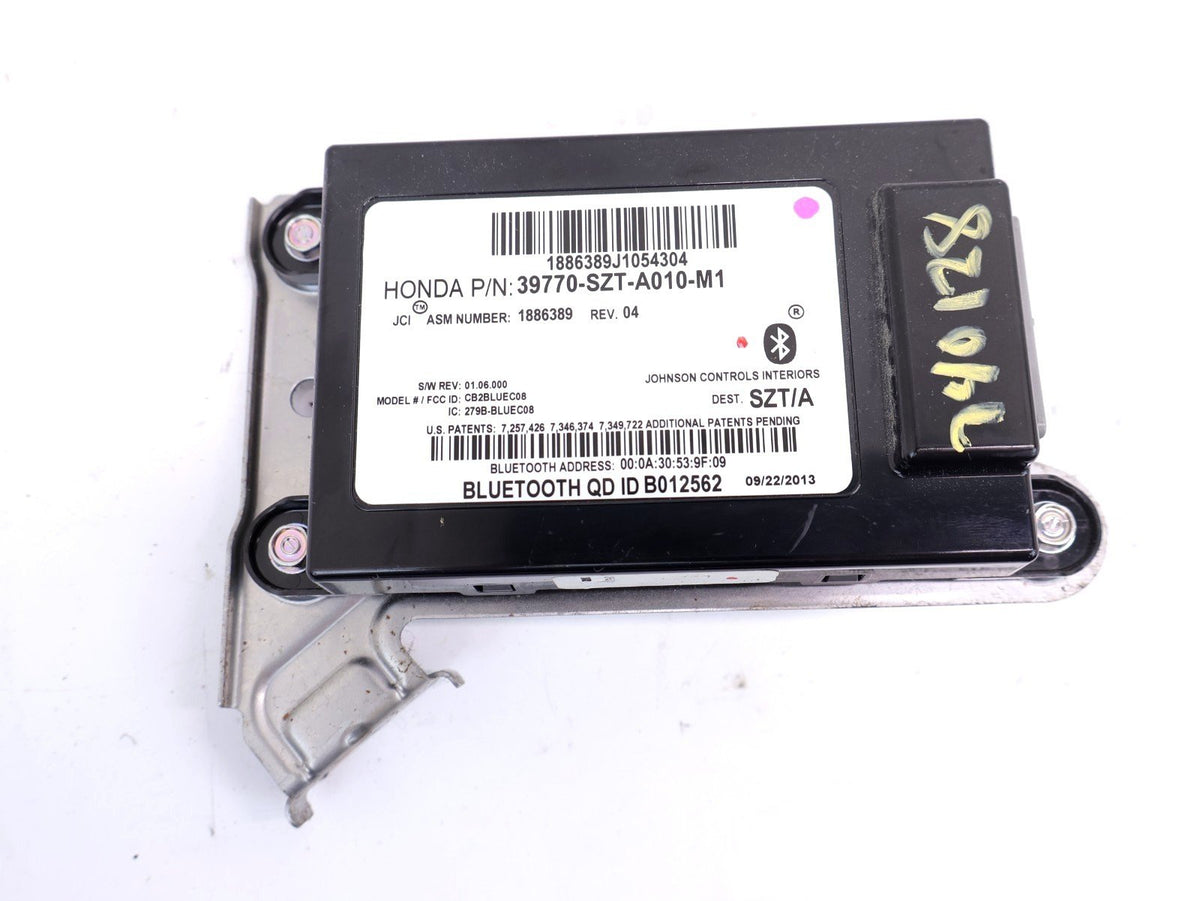 2011-2015 Honda CR-Z CRZ Bluetooth Control Module Unit 39770-SZT-A010-M1