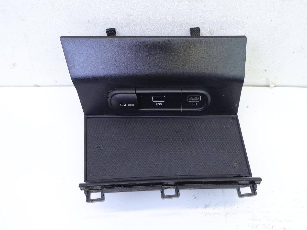 2021-2024 Kia K5 Center Console USB Port Charger Outlet w/ Trim Panel OEM