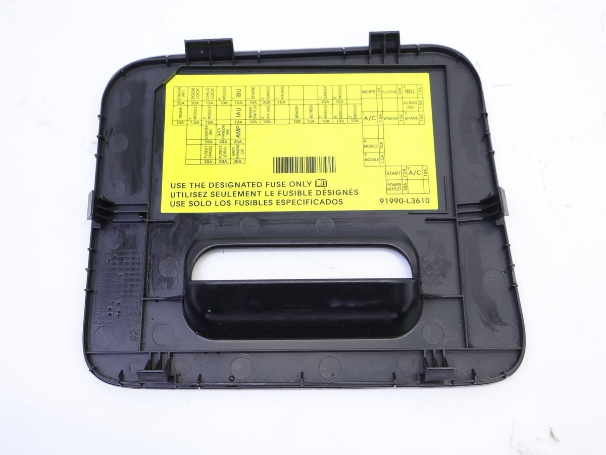 2021-2024 Kia K5 Dash Fuse Box Cover Trim Access Lid Driver Left Black OEM